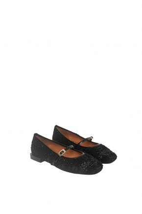 人造纖維平底鞋