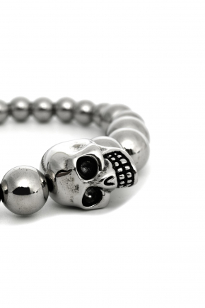 Skull Multibeaded 手鏈