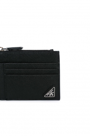 Saffiano皮革卡片包/零錢包