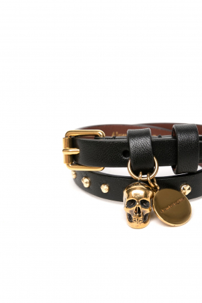 Hammered Studs Double-Wrap 手鏈