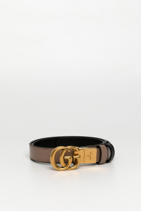 Gg Marmont Reversible Thin 腰帶