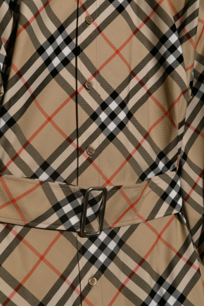 Check Cotton Shirt Dress 裙裝