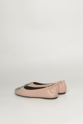 Claire Cap-Toe Ballet 平底鞋