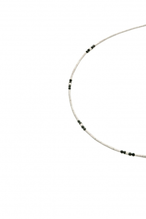 銀電鍍黃銅頸鏈