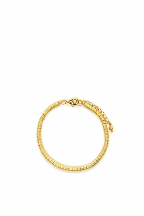 18K金電鍍黃銅手鏈