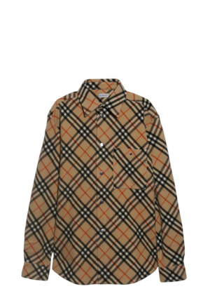 Check Wool Shirt 恤衫