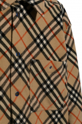 Check Wool Shirt 恤衫