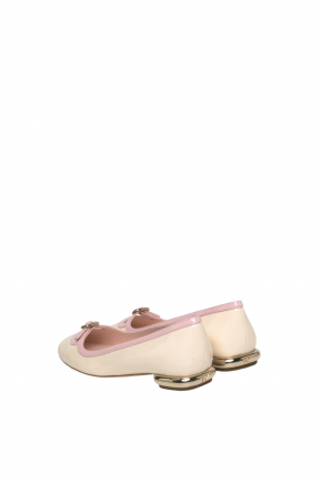Viv' Podium Ballerinas In Patent Leather 平底鞋