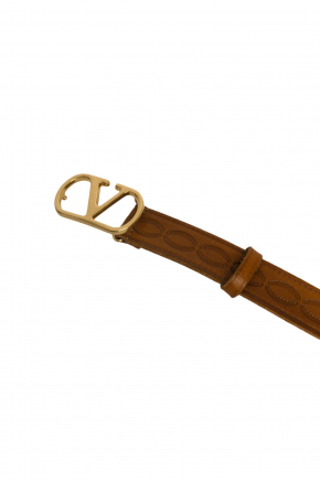 Vlogo Signature Calfskin 30 mm 腰帶