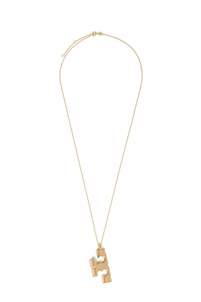 18K金電鍍黃銅頸鏈