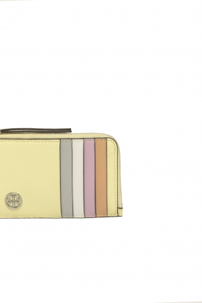 Robinson Pebbled Top-Zip 卡片包/零錢包