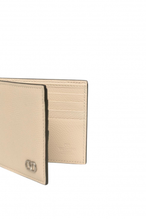 Vlogo Signature Grainy Calfskin 銀包