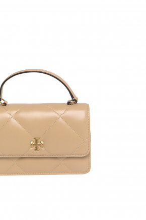 Mini Kira Diamond Quilt Top-Handle 鏈條銀包