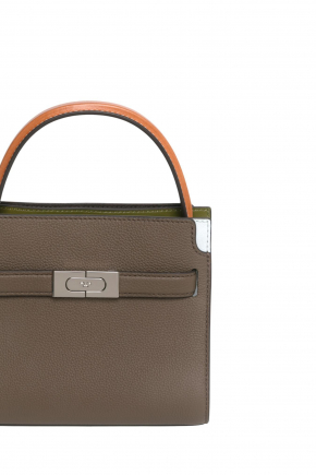 Petite Lee Radziwill Colorblock Pebbled Double Bag 斜揹袋/手提袋