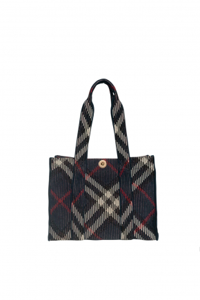 Small Check Knitted 托特包