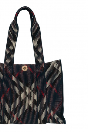 Small Check Knitted 托特包