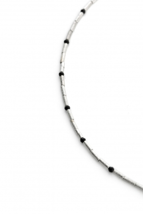 銀電鍍黃銅頸鏈