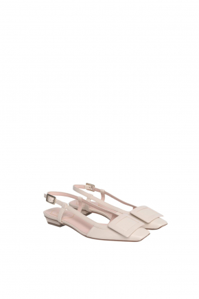 Belle Vivier Slingback Ballerinas In Leather 平底鞋