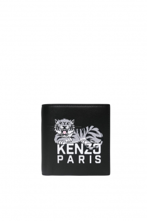 Kenzo Varsity Leather Mini Fold 銀包