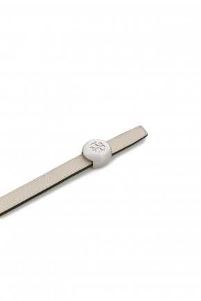 荔枝紋皮革腰帶