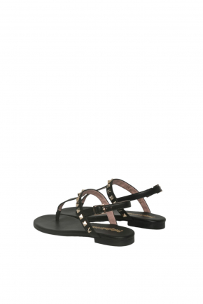 皮革人字拖/涼鞋