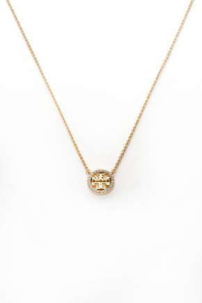 Miller Pave Logo Delicate 頸鏈