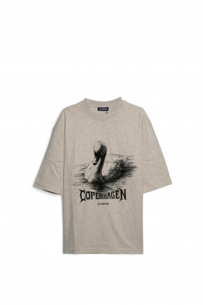 Hk Swan Oversized Tee T恤